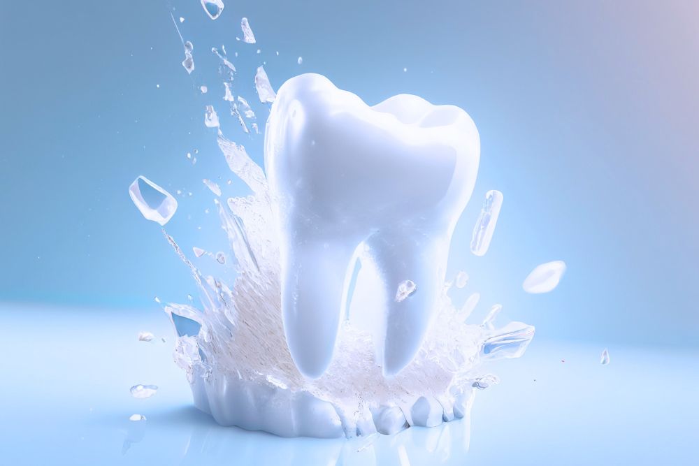 ¿Qué es la limpieza dental con aeropulidor de spray con bicarbonato?